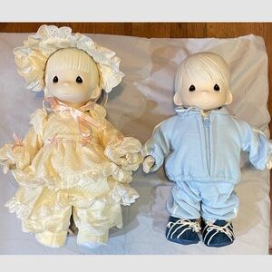 Vintage Precious Moments Timmy & Kristy doll